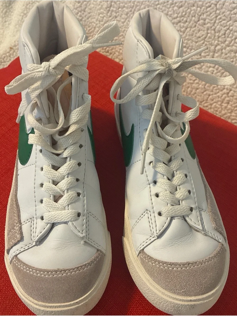 Nike Blazer Mid 77 Vintage White Pine Green Men's Size 7 Custom BQ6806-300